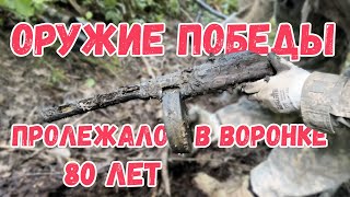 ППШ В ВОРОНКЕ. СНОВА НАШЛИ НЕ КОПАНОЕ МЕСТО! Коп по войне. Окопные истории.