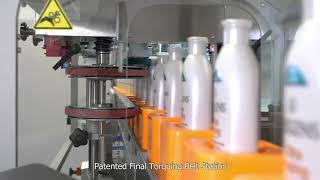 Famous Inline Capper for Personal Care Industry - Round, Oval & Manual Pump Caps - Beltorque BT-IC Profile