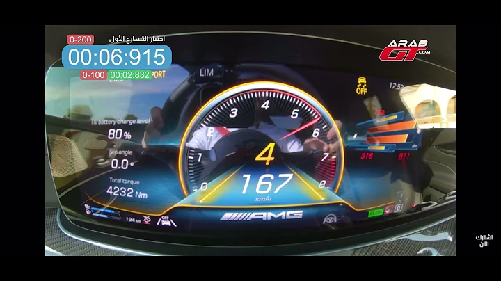 Mercedes Amg GT 63 S E performance 2023 843hp ,0-100,0-200 Acceleration - 天天要闻