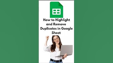 highlight duplicates in google sheets