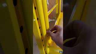 Scaffold with Motorized Wheels #shorts