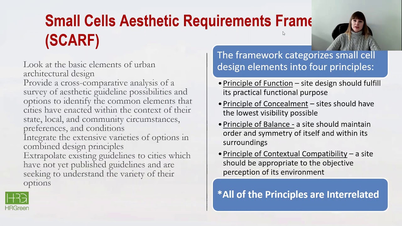 Best Practices of Small Cell Deployment in the Rights of Way