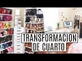 Transformacion De Cuarto (ROOM MAKEOVER) | Nathalie En Español