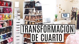 Transformacion De Cuarto (ROOM MAKEOVER) | Nathalie En Español