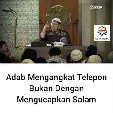 ADAB MENGANGKAT TELEPON || Ustadz Dr. Firanda Andirja, MA