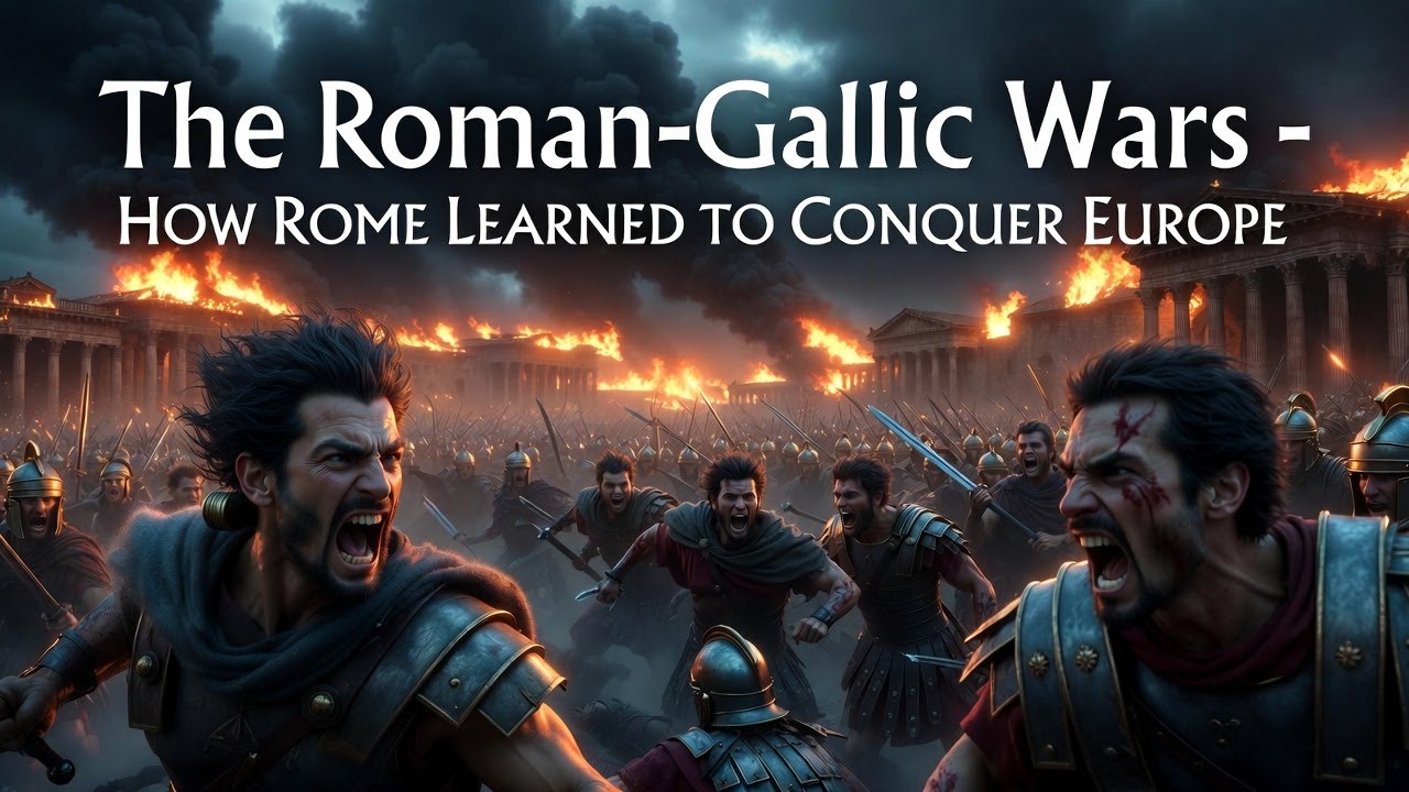 The Roman–Gallic Wars – How Rome Learned to Conquer Europe - YouTube