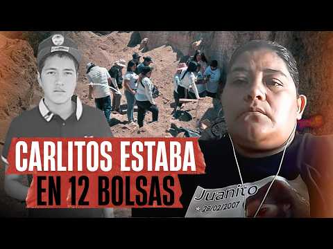 Juan Carlos was taken in front of his mother; 6 months later she found him in a clandestine grave