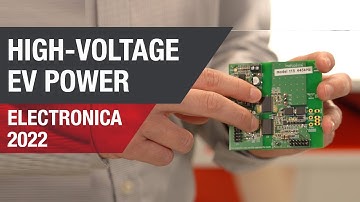 Isolated gate drivers & bias supply modules at electronica 2022