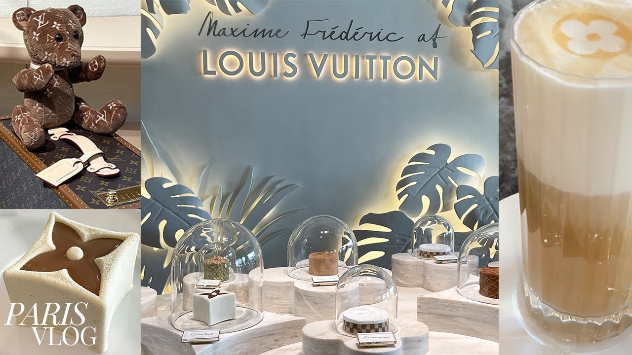 Paris vlog ✨☕️ Louis Vuitton cafe, chocolate store & gift shop
