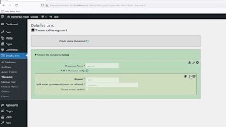 Example Database & Search - Thesaurus use for improving search results