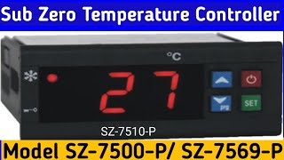 Sub Zero Temperature controller I I SZ-7510-P I