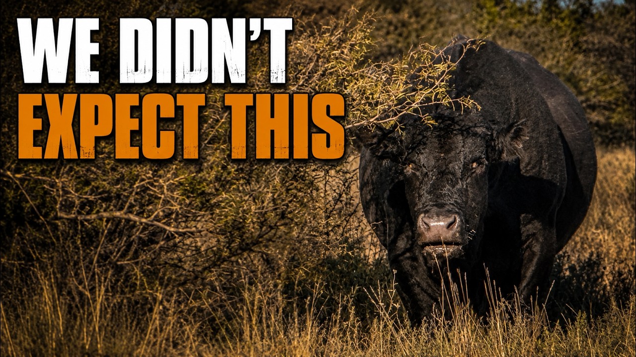 Nearly Charged by a Bull! Texas Hill Country Deer Hunt 2025