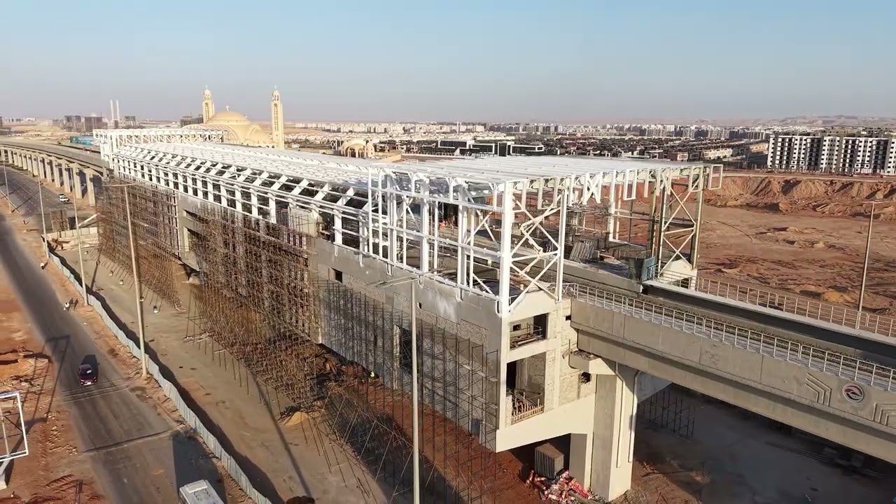 مشروع محطة كاتدرائية الميلاد Video LRT Station Project -JV Redcon Concrete plus 11 -2025