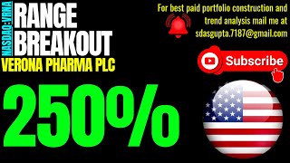 VERONA PHARMA PLC RANGE BREAKOUT | VRNA STOCK