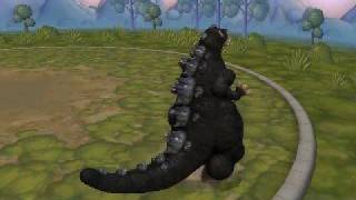 Godzilla: King of the Monsters! Spore Creature creator