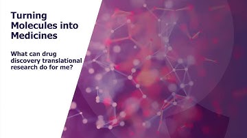 Webinar: Turning Molecules into Medicines