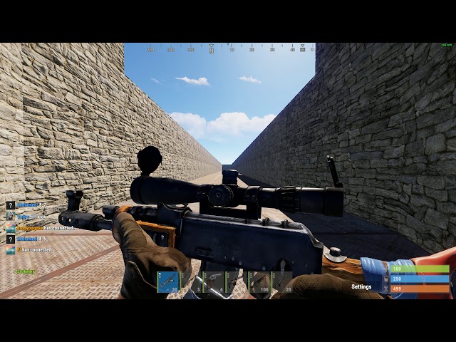 16x scope ak spray Rust