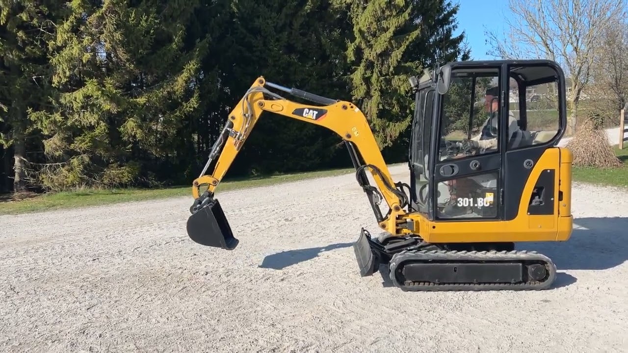 Minigrävare Cat 301.8c
