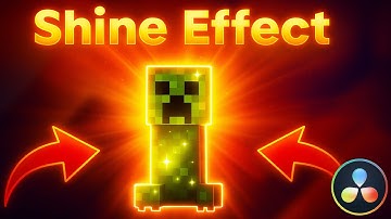 How to Add Shine Effect 🔆 to Any Logo or Image in DaVinci Resolve ✨
