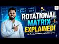 Rotation Matrix One Shot 🎯 | Linear Algebra for IIT JEE, IIT JAM, GATE & NET | JEE Main PYQs