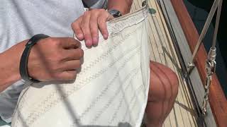 Sail Boltrope Repair