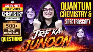 Quantum Chemistry and Spectroscopy PYQs | CSIR NET Chemistry July 2026 | Lekhanshu Mam