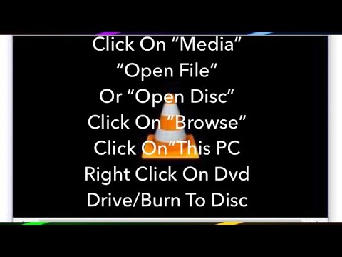 How To Burn A Cd With VLC Media Player | (Just Like Using File Explorer And Windows Media Player)!.