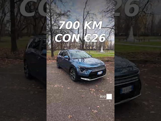700 km in GPL con €26 | Kia Niro Tri-Fuel #Shorts
