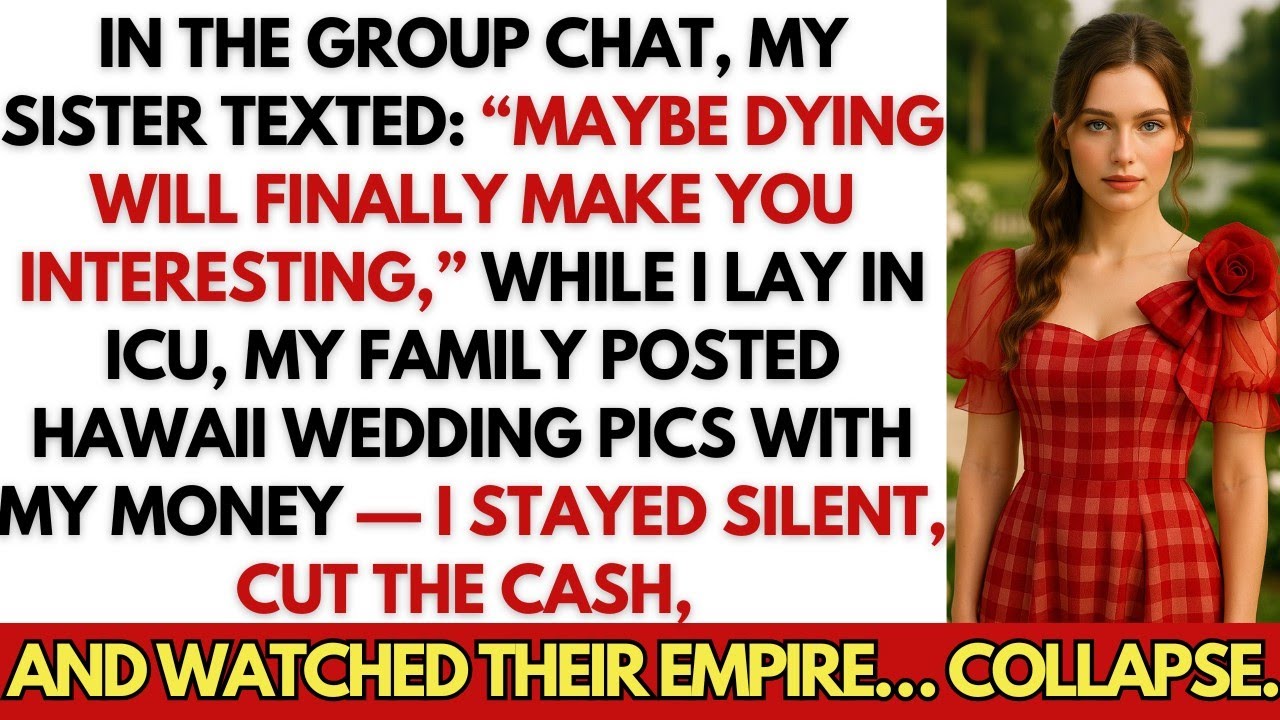 My Sister Mocked: “Maybe Dying Will Finally Make You Interesting,” As I Lay Alone In ICU Fighting.