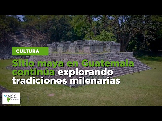 Sitio maya en Guatemala continúa explorando tradiciones milenarias