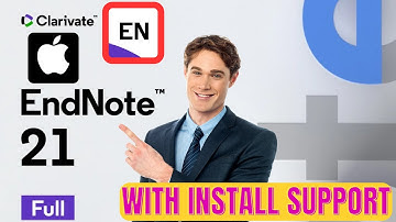 How to install EndNote v21 on Apple MAC OS Sonoma | Citation bibliographies Reference management