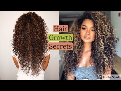 5 Ultimate Hair Growth Secrets to GROW Long Curly Hair FASTER 
