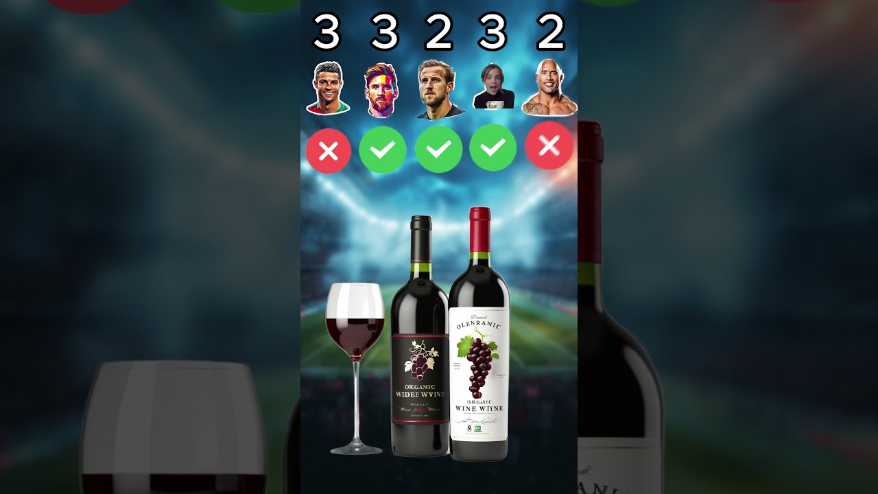 Cristiano Ronaldo vs Lionel Messi vs Harry Kane vs Emma Watson vs Dwayne Johnson 🤯❤️ 