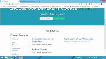 Final Project CS50’s Web Programming with Python and JavaScript | Educat System