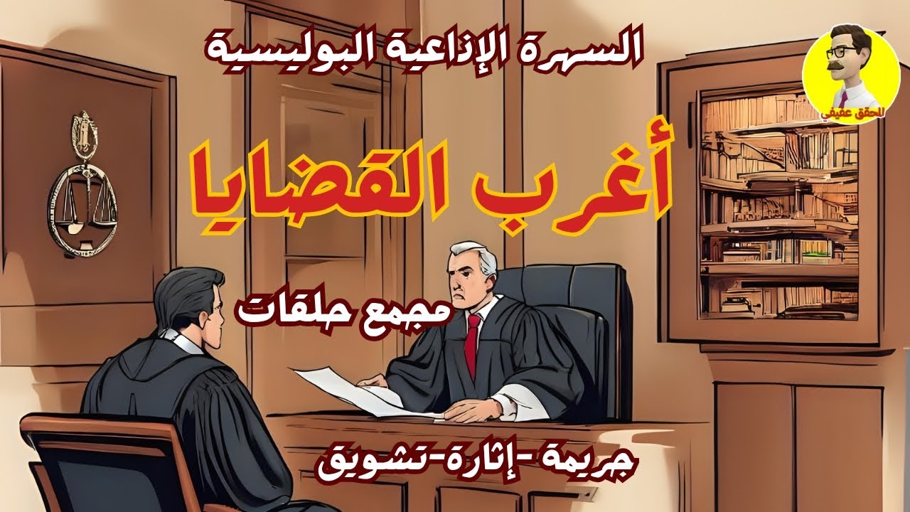 السهرة الإذاعية البوليسية ⚖️ أغرب القضايا ⚖️ مجمع حلقات ⚖️