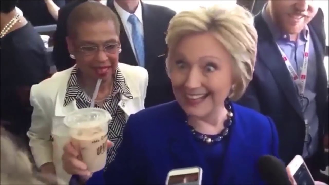 Hillary Clinton Seizure during Interview   Multiple Angles