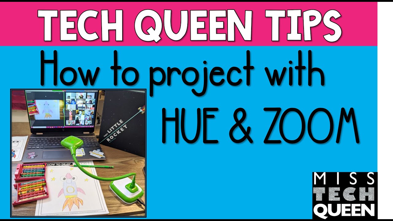 Screen Share Zoom - Using Hue Camera Tutorial - YouTube