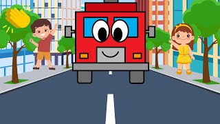 Zoom, Zoom Firetruck Song 🚒 (1 HOUR)