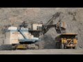 P&H 4100 loading a Caterpillar CAT 793C