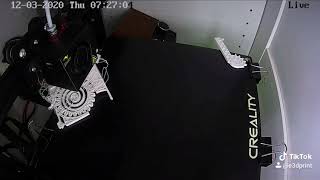Spring Loaded Box fail 3d print timelapse