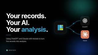 Inistate X Claude/ ChatGPT : Accounting Firm Connected AI to Their Real Business Data in Inistate