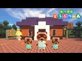 案内所を建築してみた【あつ森】×【マイクラ】