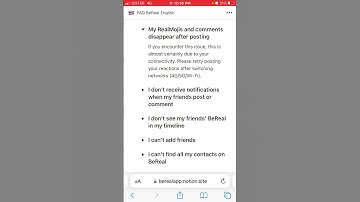 Realmojis & comments disappear after posting in BeReal - what to do?
