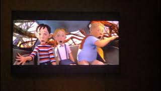 monster house cop car gets eaten