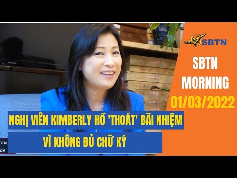 Video Nghị Viên Kimberly Hồ 'Thoát' Bãi Nhiệm Vì Không Đủ... - youtube