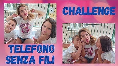 Telefono Senza Fili _ NUOVA CHALLENGE _ Famiglia in Diretta ❤
