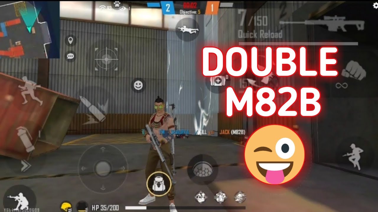 DOUBLE M82B CHALLENGE  / TW / FREE FIRE / 