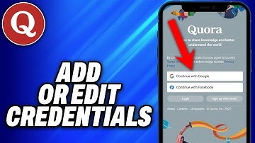 How To Add or Edit Credentials on Quora (2025) - Easy Fix