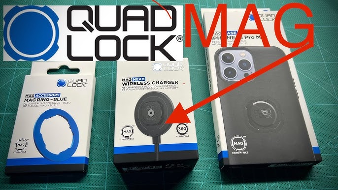 Quad Lock MAG case on iPhone 15 Pro Max 📱@Quad_Lock #iphone