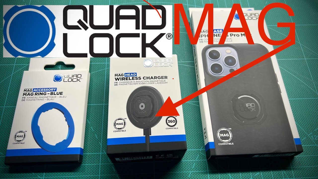 Review: New Quadlock Mag Compatible Wireless Charging Head and iPhone 13  pro Max MagSafe Case 